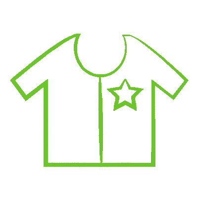Shirt with a star ico img