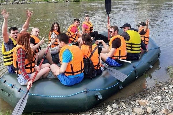 Рафтинг по р. Латориця